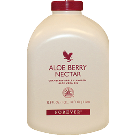 Aloe Berry Nectar - All the benefits of aloe vera gel with the sweeter taste of apples and Canadian cranberries.