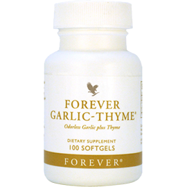 Forever Garlic Thyme - Help protect the body against free radicals with this odorless, softgel capsule.