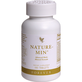 Forever Nature Min - provides most of the minerals found in the human body ? including calcium, phosphorus and magnesium ? in balanced proportions.