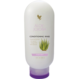 Aloe Jojoba Conditioning Rinse - Give your hair that salon look and feel with the new and improved pH-balanced conditioning treatment of Aloe-Jojoba Conditioning Rinse!