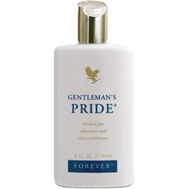 Gentleman Pride - Alcohol-free blend of lubricants and moisturizers combined with pure, stabilized aloe vera gel for a soothing aftershave.