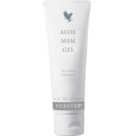 Aloe MSM Gel - For soothing relief anytime; contains the organic sulfur Methyl Sulfonyl Methane.