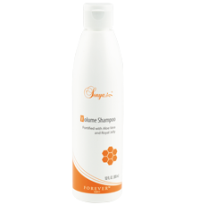 Volume Shampoo - exclusive formulation leaves your hair full of volume and shine with just the right balance of body and control. We’ve also added AV and Royal Jelly to leave you with lush, thicker-looking hair.