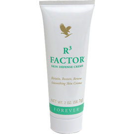 Forever R3 Factor - Retains, Restores and Renews your skin for a vibrant, healthy glow.
